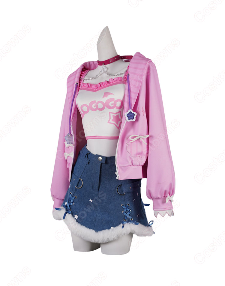 hololive(ホロライブ) モココ・アビスガード 新衣装 コスプレ衣装-3