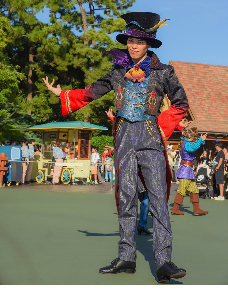 東京ディズニーランド ハロウィン 男性ダンサー コスプレ衣装-1