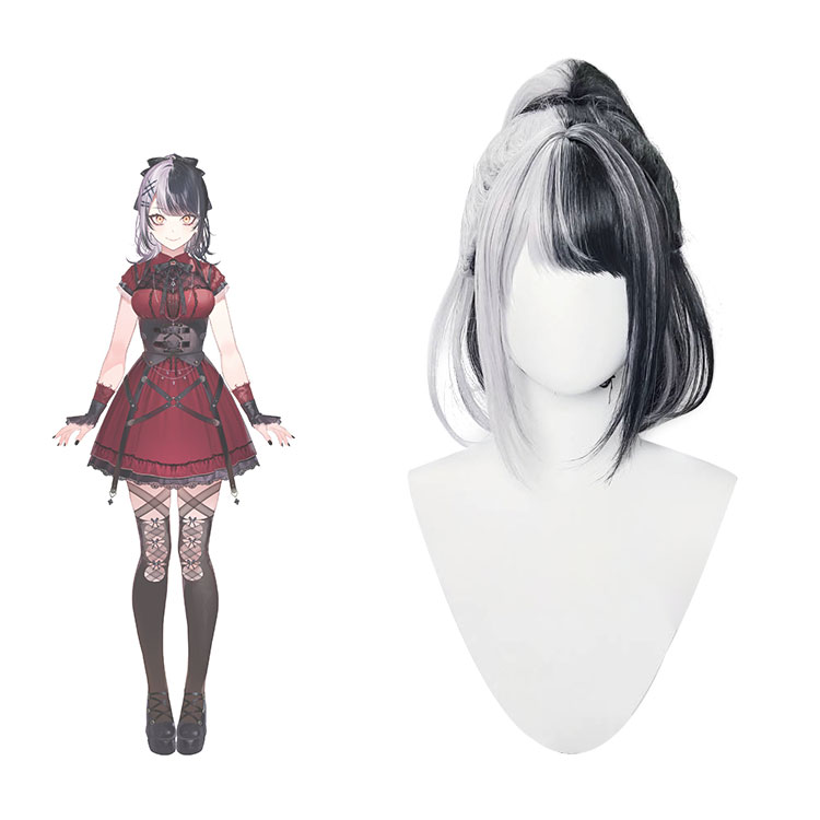 hololive（ホロライブ） シオリ・ノヴェラ 探偵 コスプレウィッグ-1