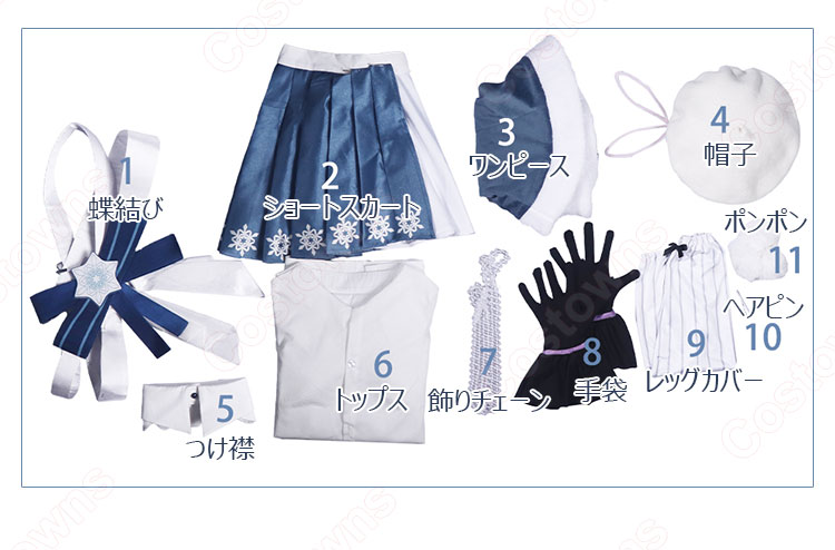 SNOW MIKU 2025 鏡音リン コスプレ衣装-11