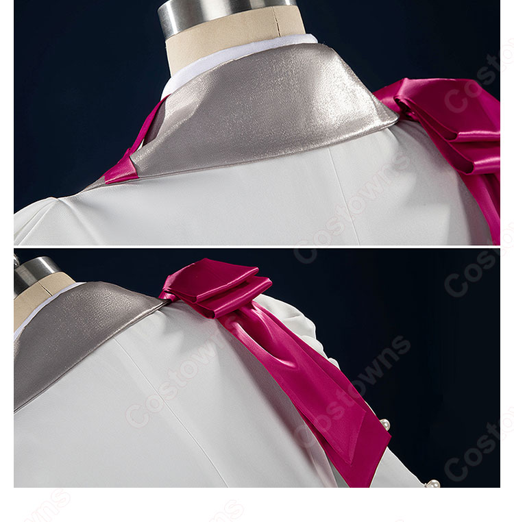 あんさんぶるスターズ！！Music ユメ エス カンナ ライカ コスプレ衣装 Special for Princess! ベリイ・ベリイ・スイート・ホワイト♡ スノーホワイト衣装-16