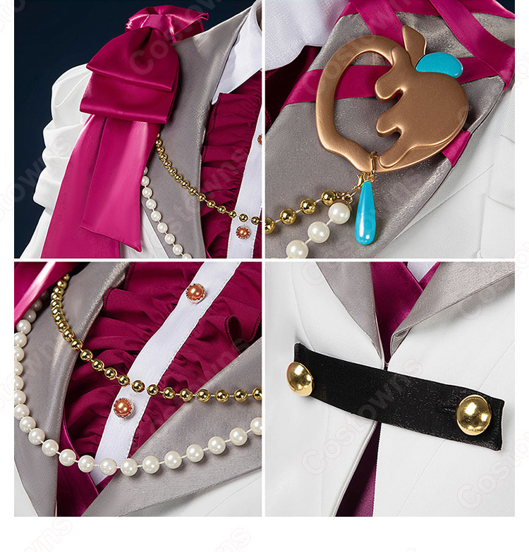 あんさんぶるスターズ！！Music ユメ エス カンナ ライカ コスプレ衣装 Special for Princess! ベリイ・ベリイ・スイート・ホワイト♡ スノーホワイト衣装-7