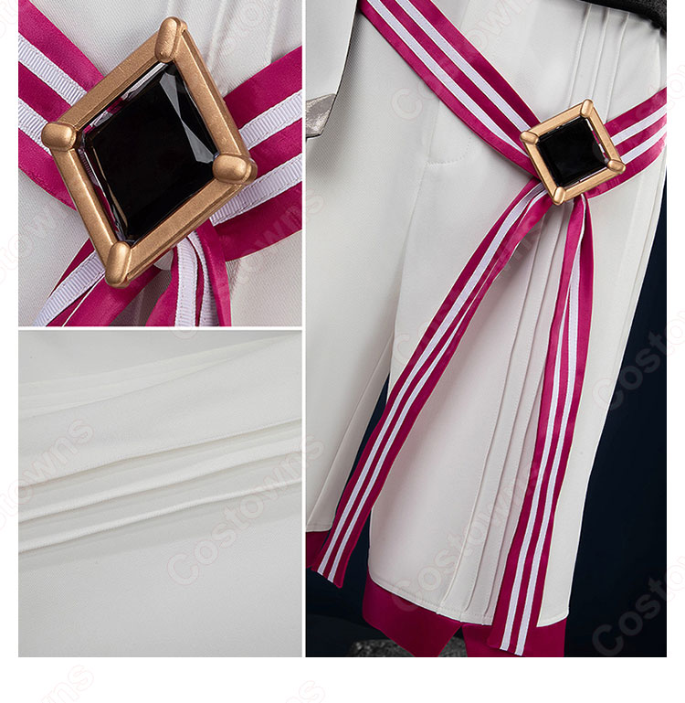 あんさんぶるスターズ！！Music ユメ エス カンナ ライカ コスプレ衣装 Special for Princess! ベリイ・ベリイ・スイート・ホワイト♡ スノーホワイト衣装-14