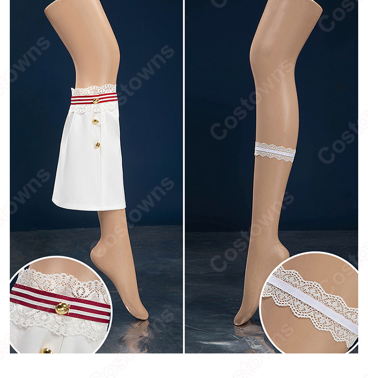 あんさんぶるスターズ！！Music ユメ エス カンナ ライカ コスプレ衣装 Special for Princess! ベリイ・ベリイ・スイート・ホワイト♡ スノーホワイト衣装-19