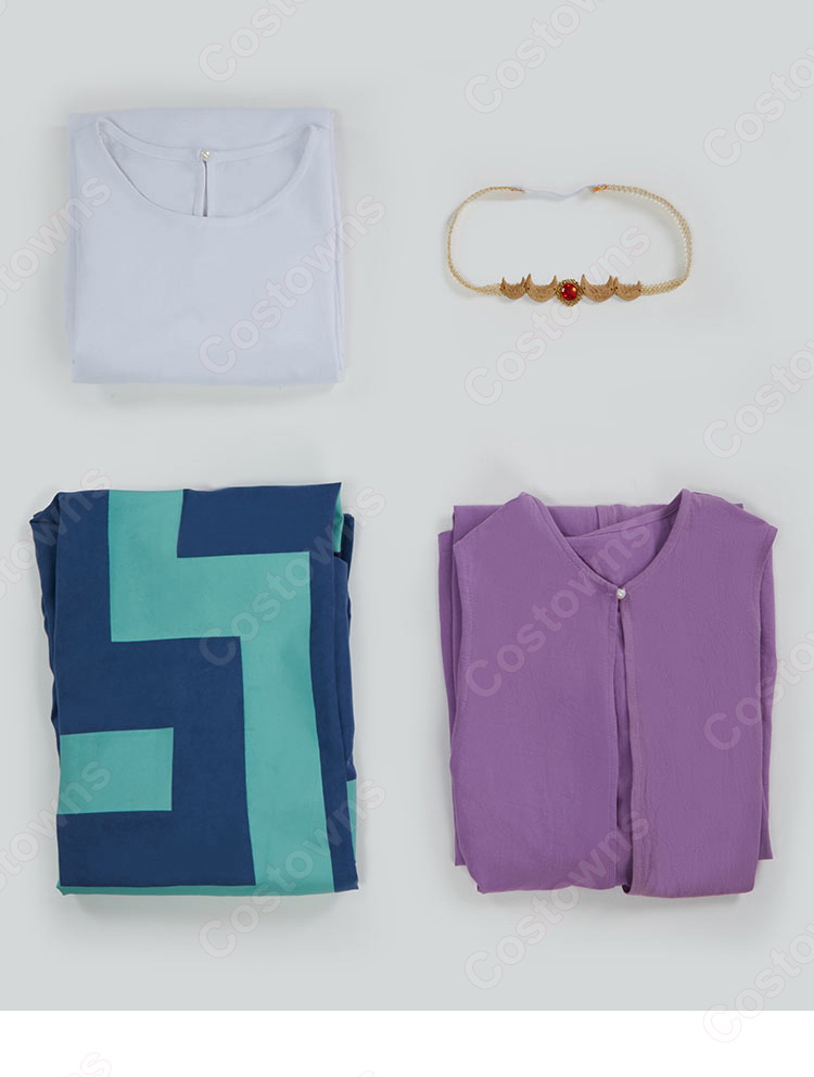 ゼルダの伝説 知恵のかりもの ゼルダ姫 お忍びの服 コスプレ衣装-11