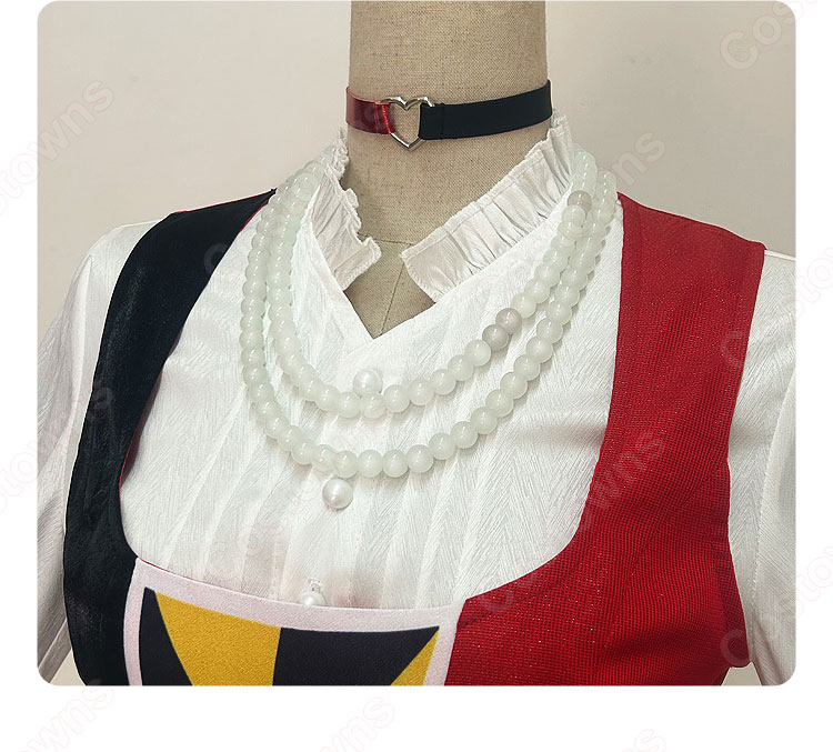 ディズニー ツイステッドワンダーランド リドル・ローズハート 新衣装 コスプレ衣装-9