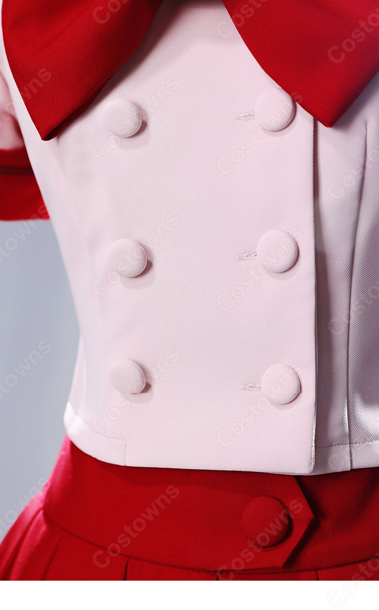 ぴちぴちピッチ 宝生波音 七海るちあ 制服 コスプレ衣装-5