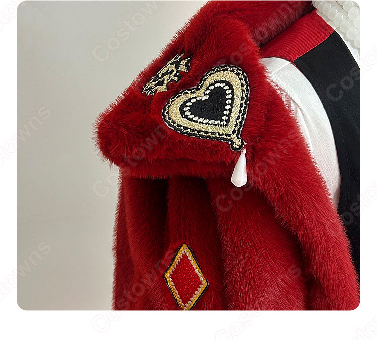 ディズニー ツイステッドワンダーランド リドル・ローズハート 新衣装 コスプレ衣装-8