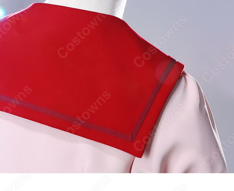 ぴちぴちピッチ 宝生波音 七海るちあ 制服 コスプレ衣装-8