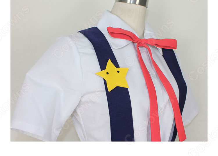 <物語>シリーズ セカンドシーズン 八九寺真宵 コスプレ衣装-6