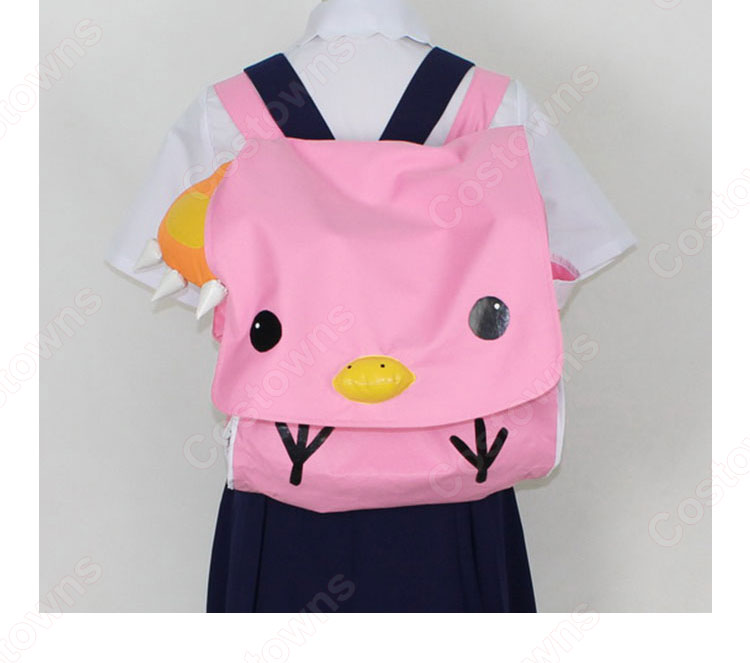 <物語>シリーズ セカンドシーズン 八九寺真宵 コスプレ衣装-7