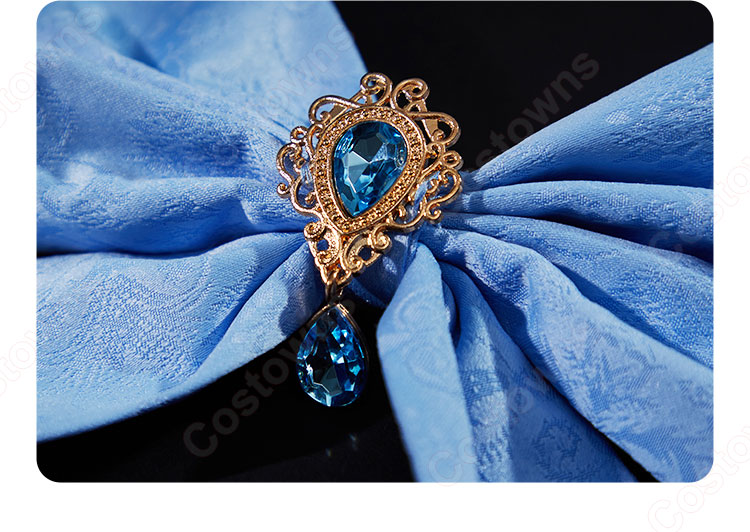 Re:ゼロから始める異世界生活 レム ゴシックドレス姿 コスプレ衣装-6