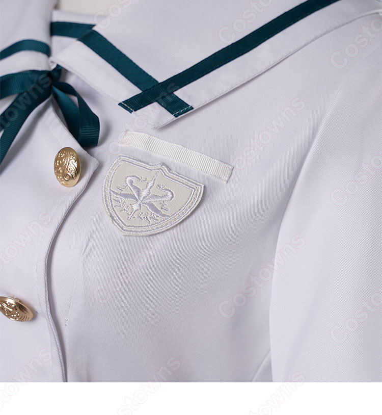 BanG Dream! Ave Mujica 若葉睦 コスプレ衣装 月ノ森女子学園夏制服-6