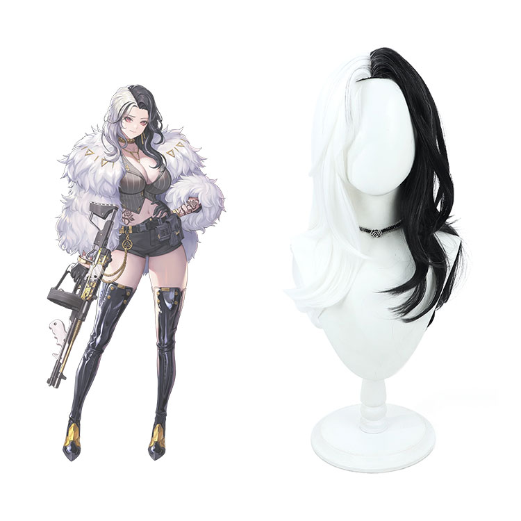 勝利の女神:NIKKE ロザンナ コスプレウィッグ-1