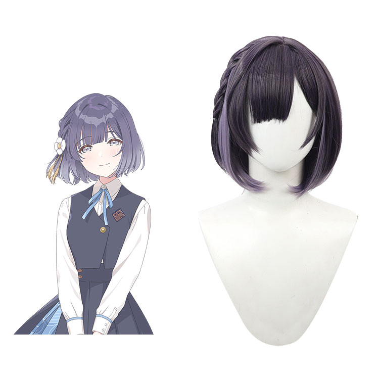 学園アイドルマスター 学マス 秦谷美鈴 コスプレウィッグ-1