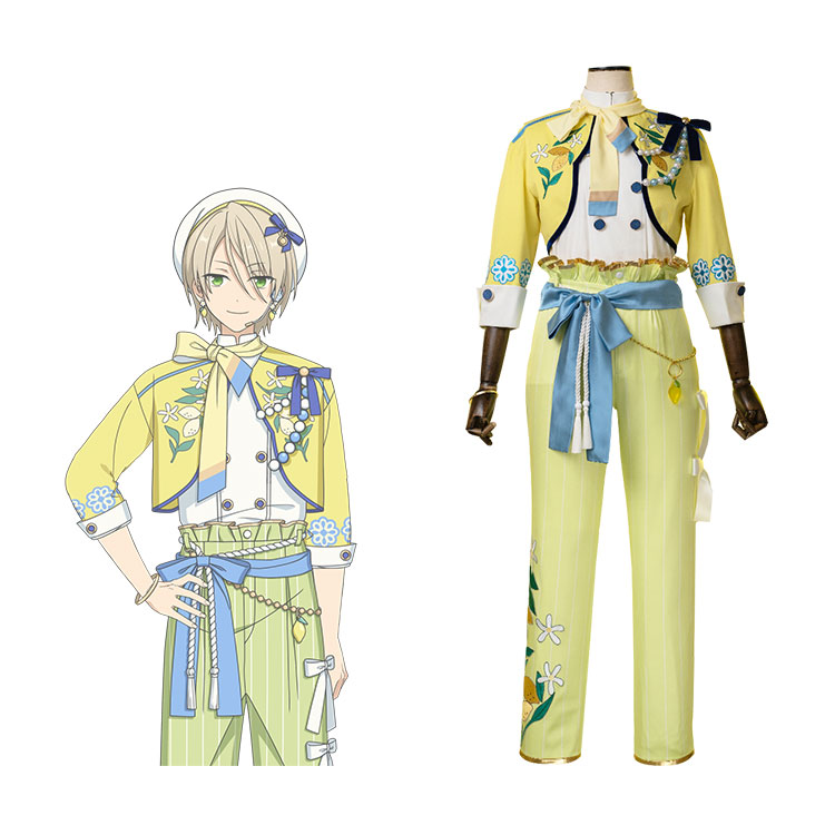 あんさんぶるスターズ!! 白鳥藍良 天城一彩 礼瀬マヨイ 風早巽 パープレックス衣装 コスプレ衣装-1