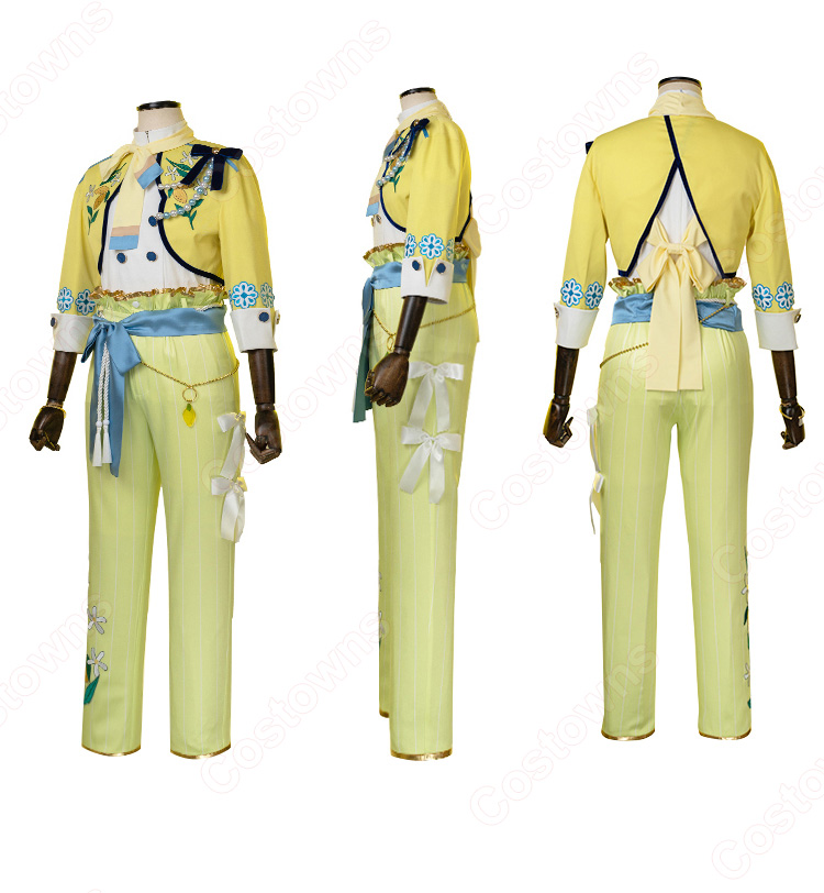 あんさんぶるスターズ!! 白鳥藍良 天城一彩 礼瀬マヨイ 風早巽 パープレックス衣装 コスプレ衣装-3