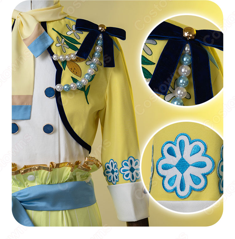 あんさんぶるスターズ!! 白鳥藍良 天城一彩 礼瀬マヨイ 風早巽 パープレックス衣装 コスプレ衣装-6