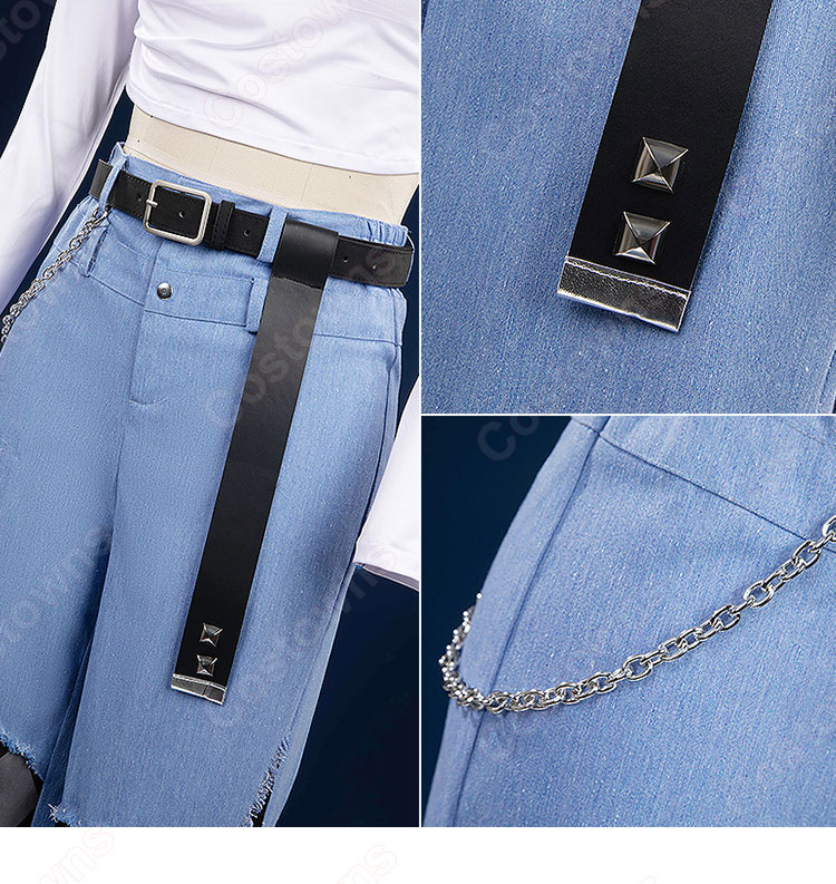 あんさんぶるスターズ!! 遊木真 明星スバル 氷鷹北斗 衣更真緒 FREEDOM衣装 コスプレ衣装-18