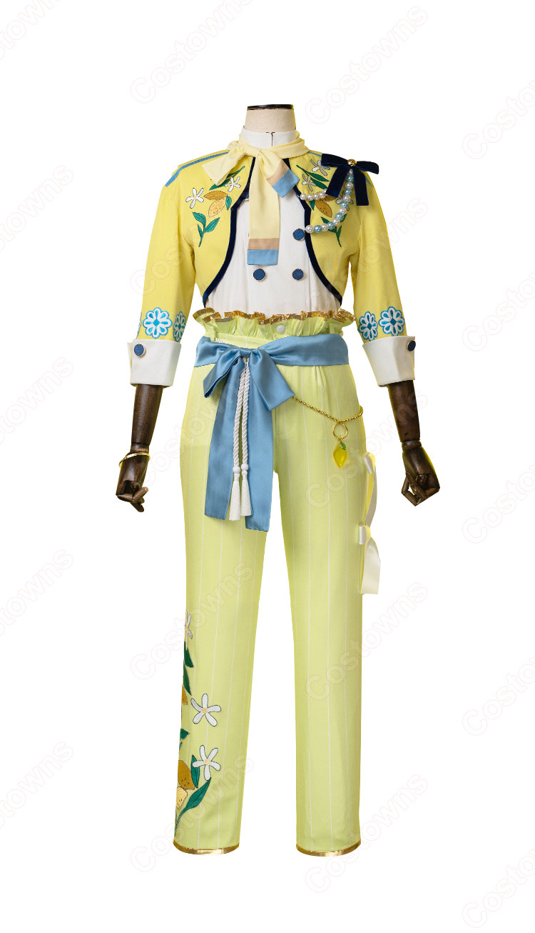 あんさんぶるスターズ!! 白鳥藍良 天城一彩 礼瀬マヨイ 風早巽 パープレックス衣装 コスプレ衣装-2