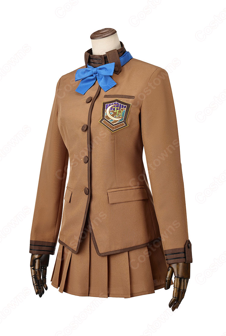 Fate/Grand Order 岸波白野 ザビ子 制服 コスプレ衣装-3