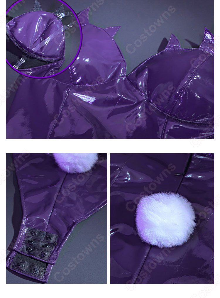 邪桒ナヅミ バニーガール コスプレ衣装-7