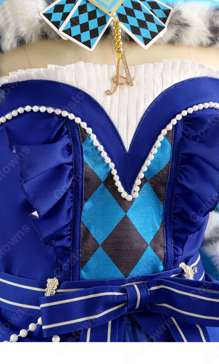 プロジェクトセカイ カラフルステージ! feat. 初音ミク クイーン・オブ・ダイヤ 一緒に考えよう 鳳えむ コスプレ衣装-8