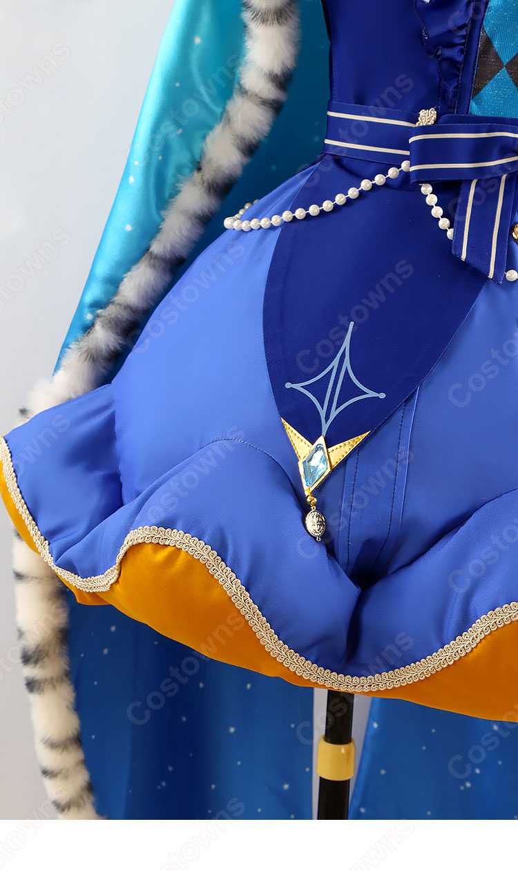 プロジェクトセカイ カラフルステージ! feat. 初音ミク クイーン・オブ・ダイヤ 一緒に考えよう 鳳えむ コスプレ衣装-9