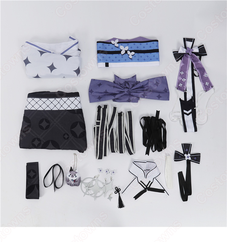 hololive ホロライブ ベスティア・ゼータ 着物衣装 コスプレ衣装-11