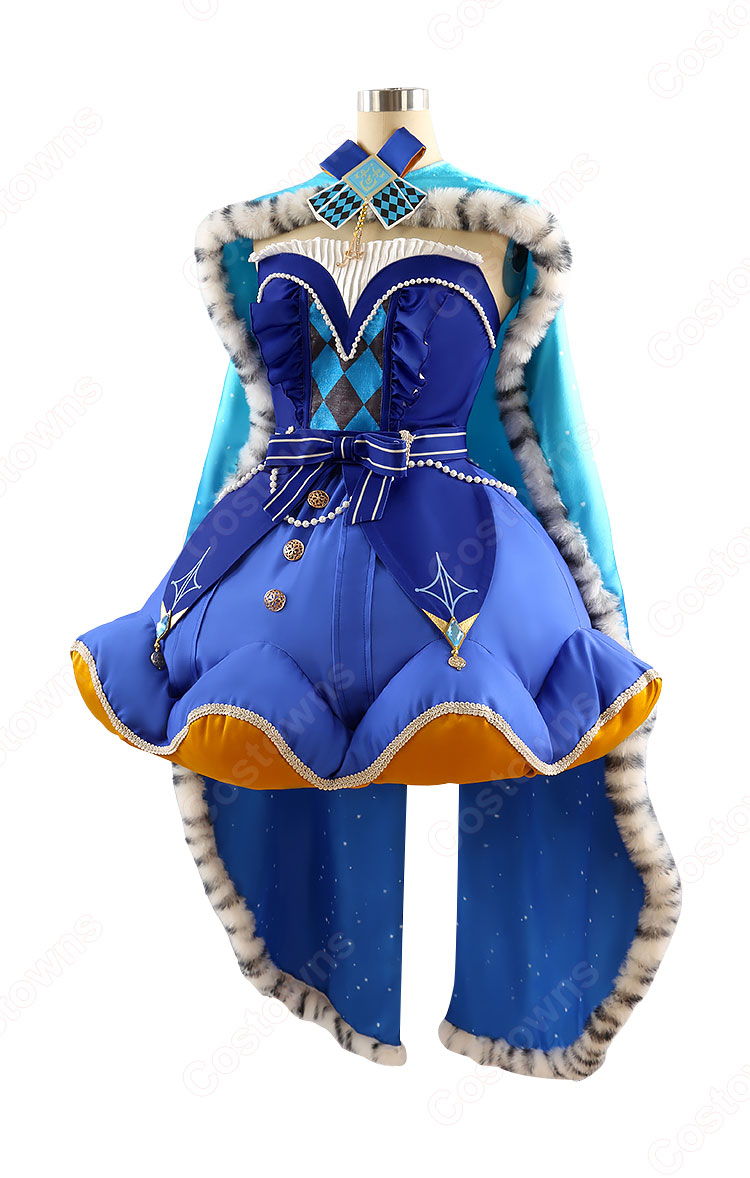 プロジェクトセカイ カラフルステージ! feat. 初音ミク クイーン・オブ・ダイヤ 一緒に考えよう 鳳えむ コスプレ衣装-4