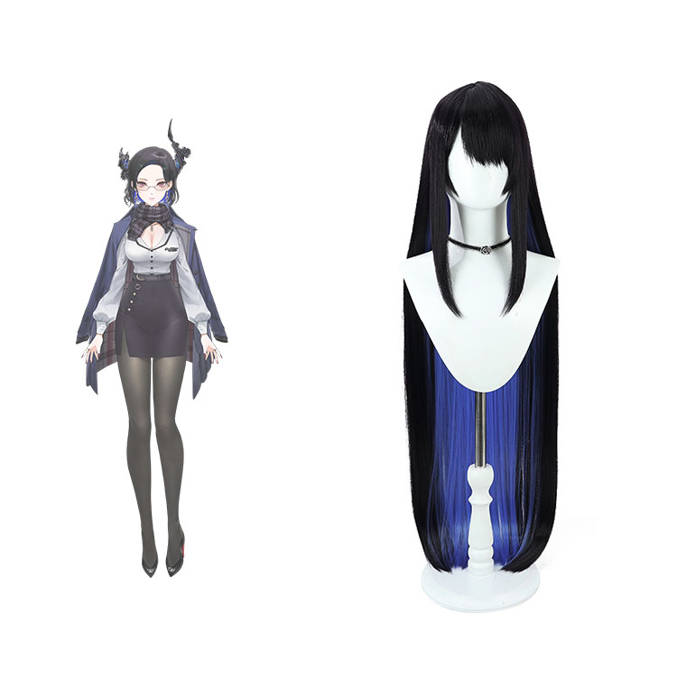 hololive ホロライブ ネリッサ・レイヴンクロフト コスプレウィッグ-1