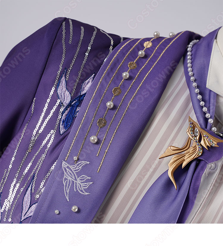 恋と深空 ホムラ 果てしなき海に沈む コスプレ衣装-7