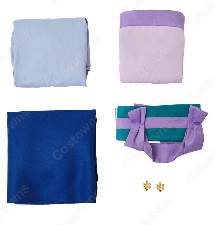 薬屋のひとりごと 猫猫(マオマオ) コスプレ衣装 5点セット(トップス、スカート、インナー、コルセットベルト、髪飾り)-8