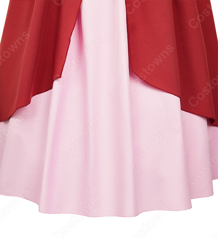 薬屋のひとりごと 猫猫(マオマオ) コスプレ衣装 4点セット(スカート、トップス、コルセットベルト、髪飾り)-8