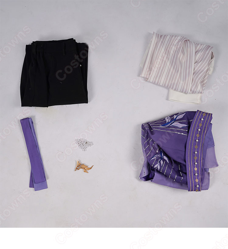 恋と深空 ホムラ 果てしなき海に沈む コスプレ衣装-16