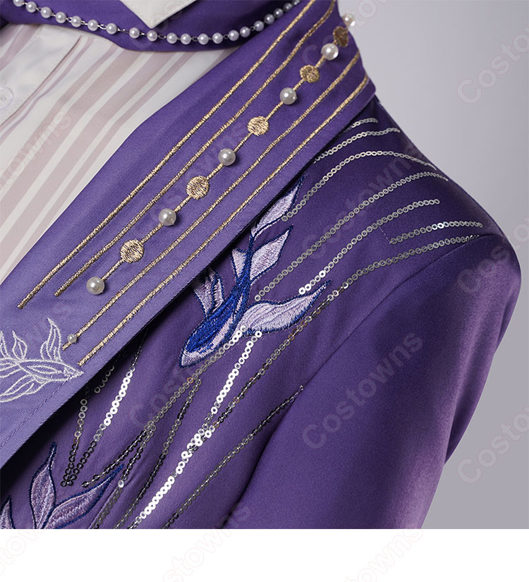 恋と深空 ホムラ 果てしなき海に沈む コスプレ衣装-12