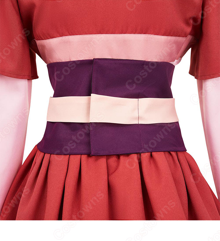 薬屋のひとりごと 猫猫(マオマオ) コスプレ衣装 4点セット(スカート、トップス、コルセットベルト、髪飾り)-9