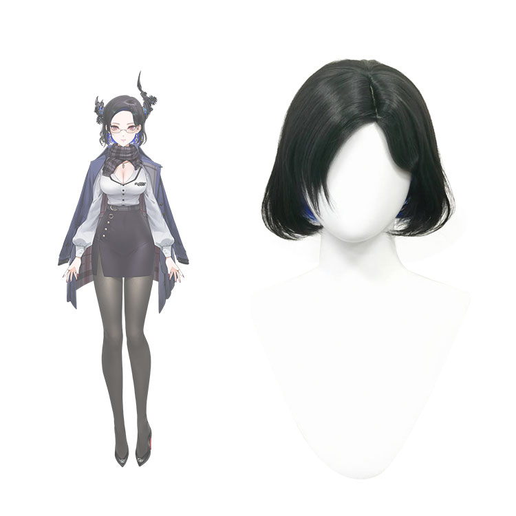 hololive ホロライブ ネリッサ・レイヴンクロフト 新衣装 コスプレウィッグ-1