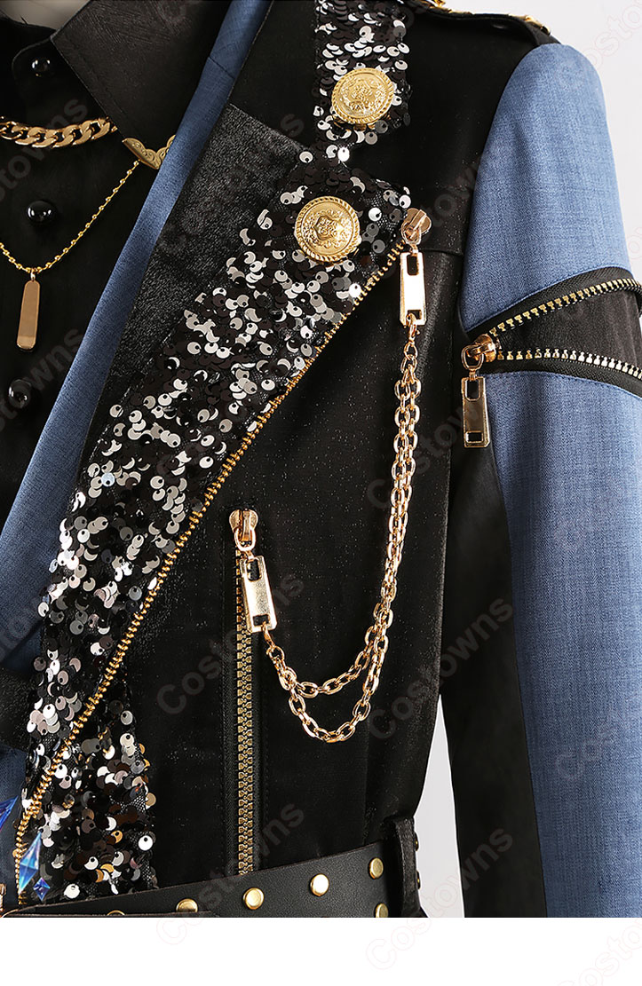 プロジェクトセカイ×あんさんぶるスターズ!! ASTRO FES衣装 kaito 鏡音レン 東雲彰人 天馬司 青柳冬弥 神代類 漣ジュン 守沢千秋 瀬名泉 逆先夏目 コスプレ衣装-7