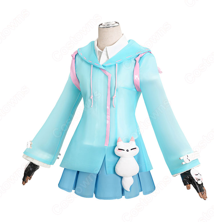オーバーウォッチ 2 キリコ 雨の日 コスプレ衣装-4