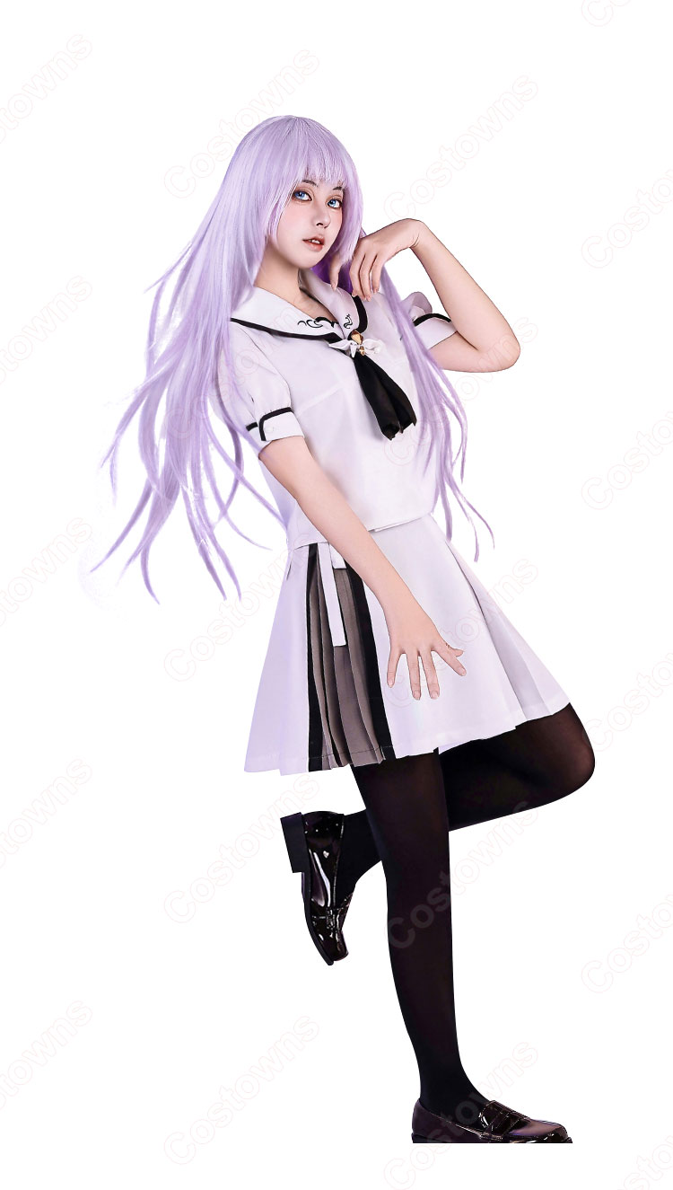Summer Pockets 鳴瀬しろは 空門蒼 コスプレ衣装-3