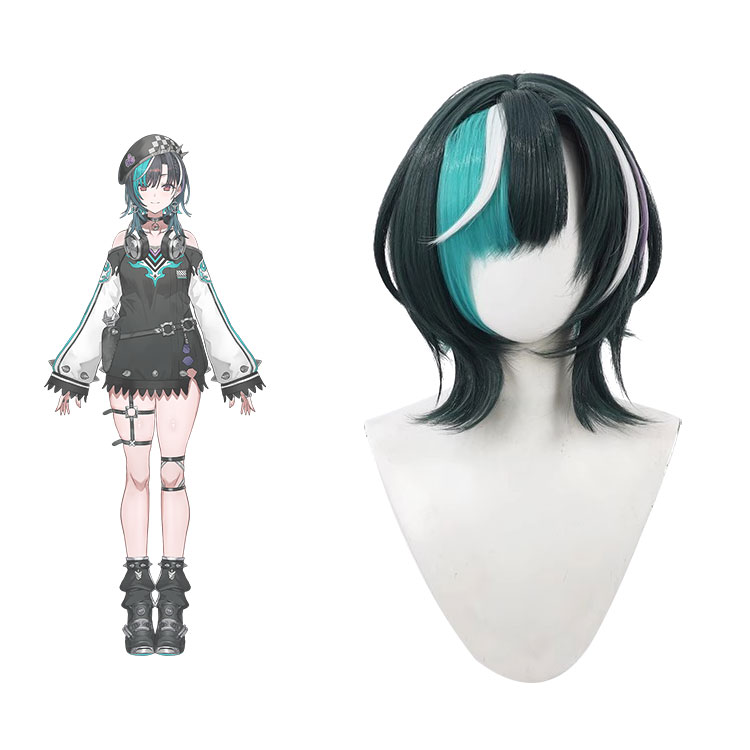 hololive ホロライブ 輪堂千速 コスプレウィッグ-1