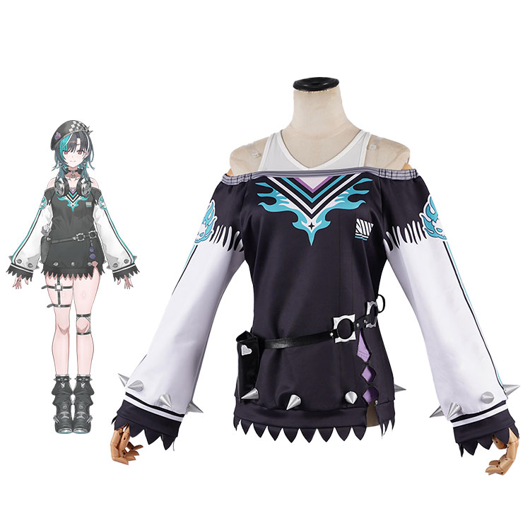 hololive ホロライブ 輪堂千速 コスプレ衣装-1