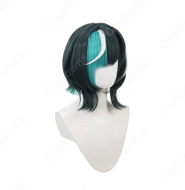 hololive ホロライブ 輪堂千速 コスプレウィッグ-3