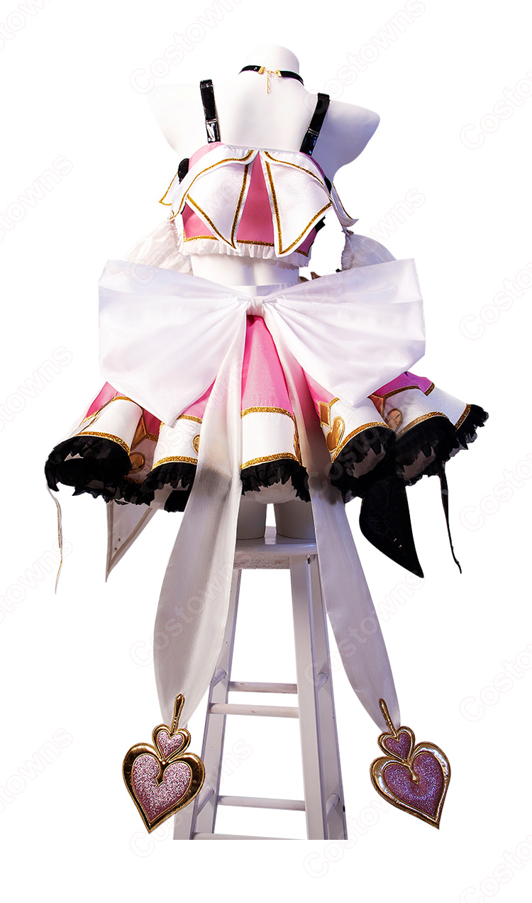 グランブルーファンタジー ラブライブ! 3年生チーム(μ's) 矢澤にこ コスプレ衣装-4