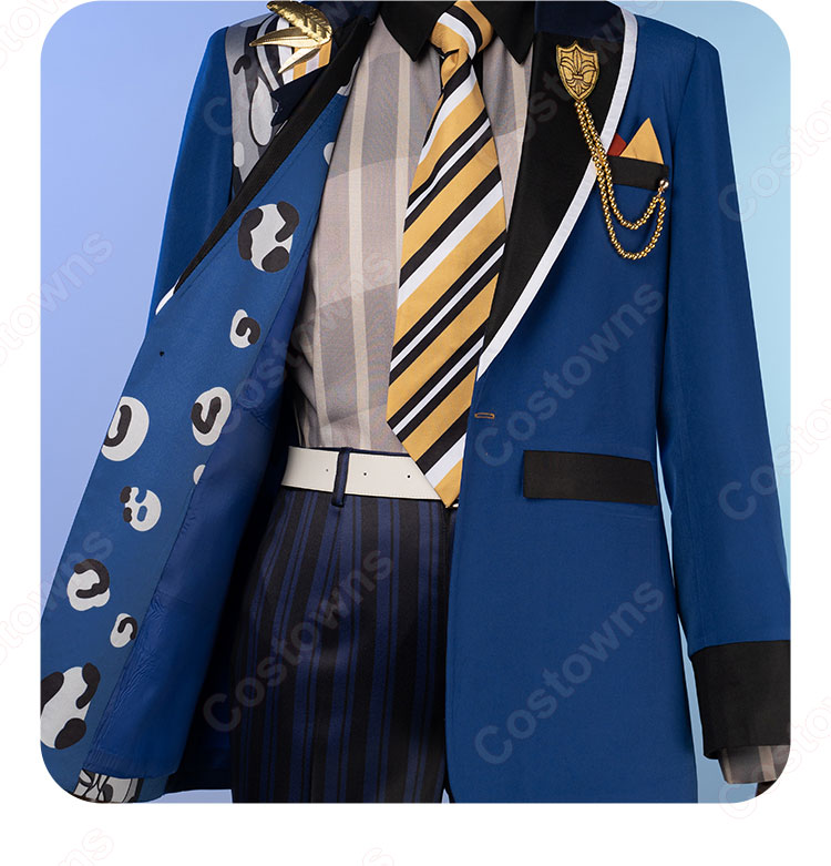 あんさんぶるスターズ!! 朱桜司 月永レオ 朔間凛月 瀬名泉 鳴上嵐 サドンデス衣装 コスプレ衣装-13