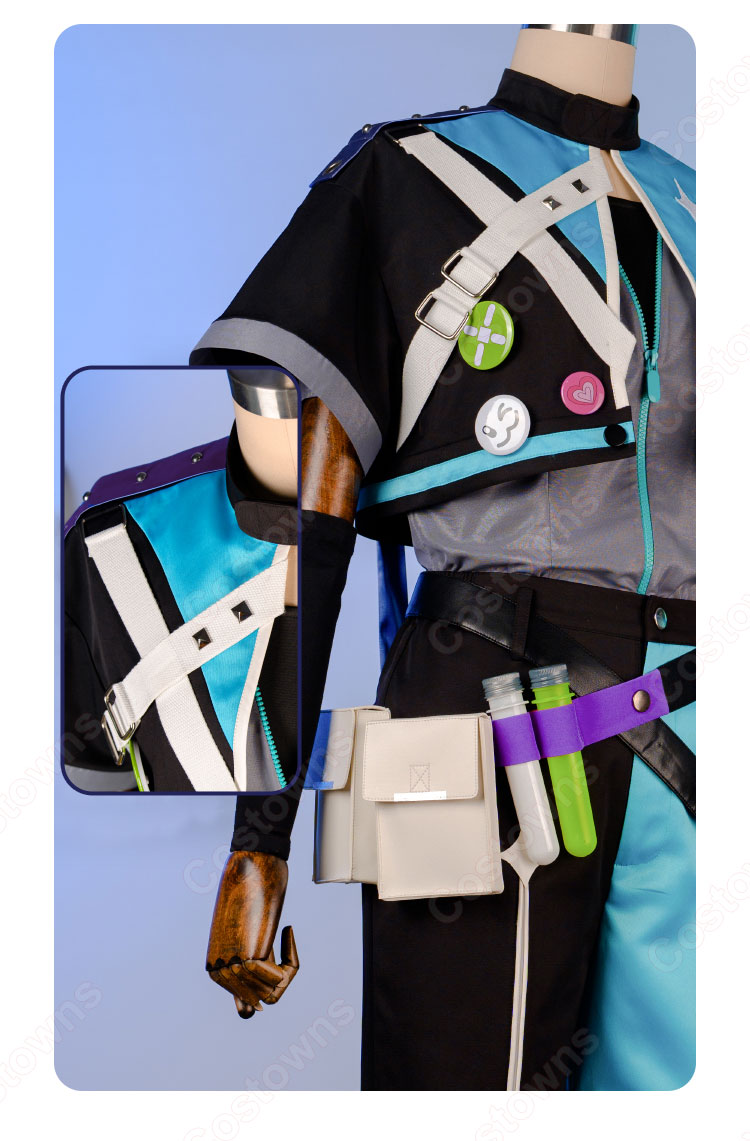 あんさんぶるスターズ!! 仙石忍 伏見弓弦 紫之創 ウィンクキラー衣装 コスプレ衣装-4