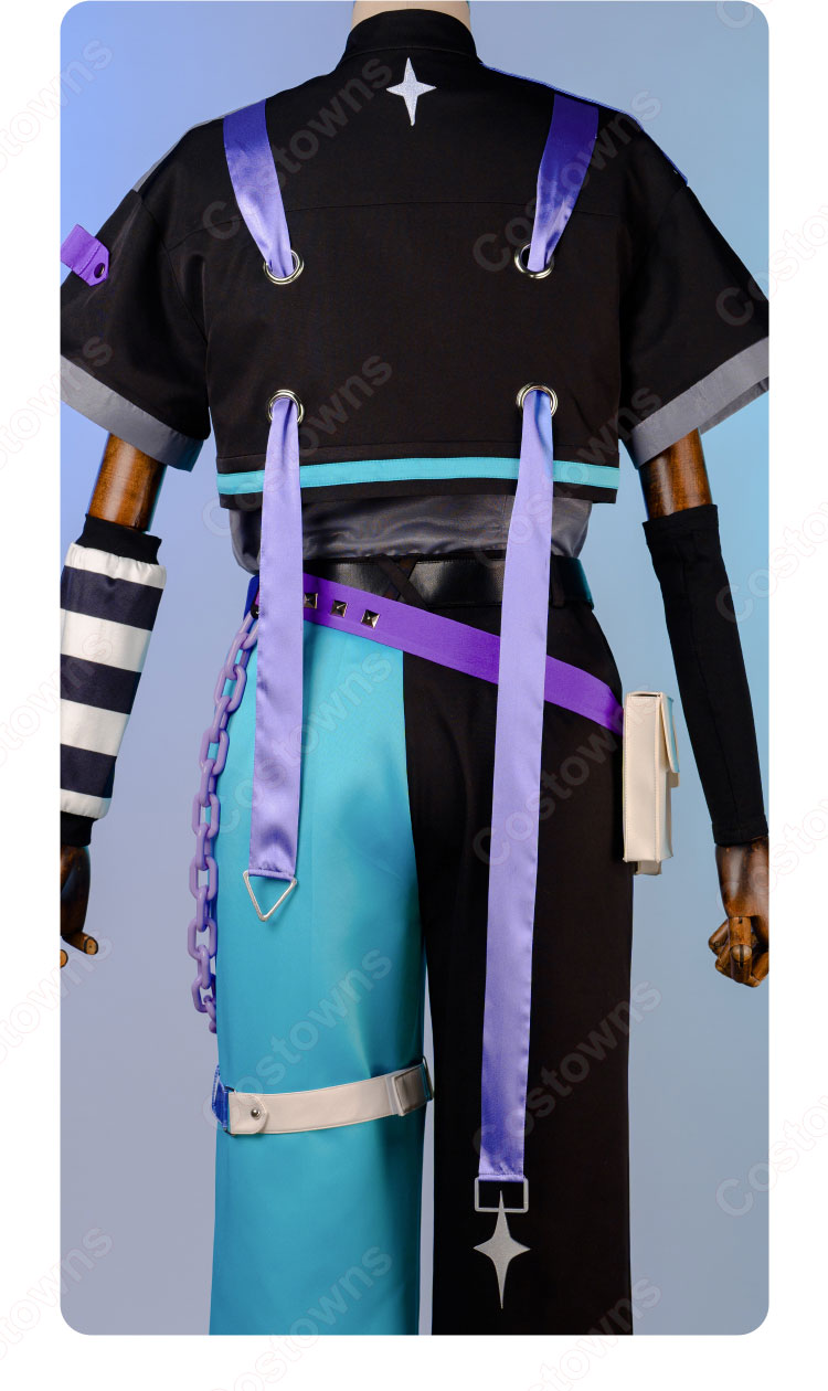 あんさんぶるスターズ!! 仙石忍 伏見弓弦 紫之創 ウィンクキラー衣装 コスプレ衣装-6