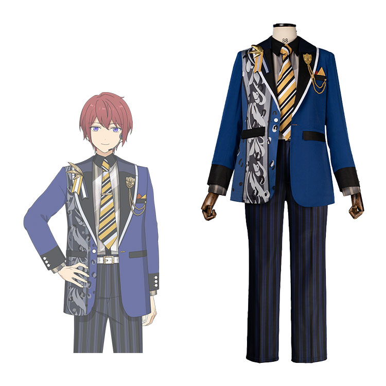 あんさんぶるスターズ!! 朱桜司 月永レオ 朔間凛月 瀬名泉 鳴上嵐 サドンデス衣装 コスプレ衣装-1