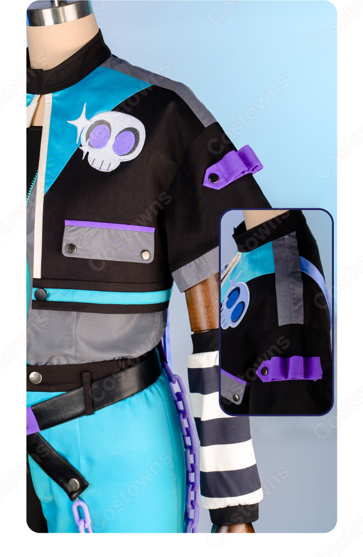 あんさんぶるスターズ!! 仙石忍 伏見弓弦 紫之創 ウィンクキラー衣装 コスプレ衣装-5